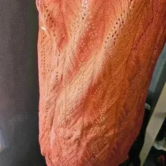 Faded Glory Womans Coral Amber Sleeveless Top Size XL (16-18) - Picture 6 of 12